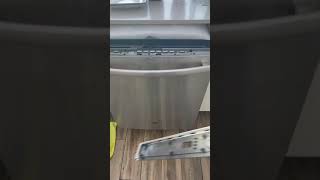 GE dishwasher how to take off the door [upl. by Isbel]