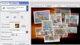 Tutorial Picasa 3  realizar un collage con picasa [upl. by Ardnuahsal]