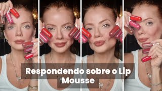 Perguntas amp Respostas sobre o Lip Mousse  Julia Petit [upl. by Nellir]