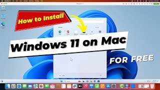 How to Install Windows 11 on MacBook for free [upl. by Redliw]