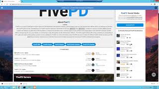 HOW TO SETUP A FIVEPD SERVER [upl. by Aetnuahs899]