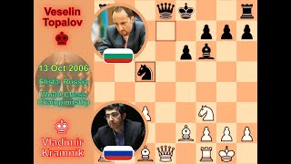 Kramnik Vs Topalov  2006 World Chess Championship [upl. by Onairot]