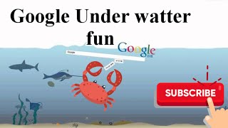 Google underwater [upl. by Trevah]