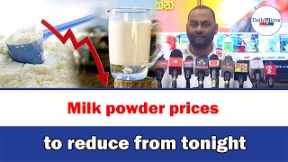 Milk powder prices to reduce from tonight [upl. by Tdnerb472]