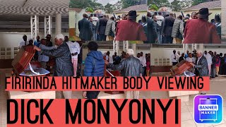 FIRIRINDA HITMAKER AKA DICK MUNYONYI EMOTIONAL BODY VIEWING IN KU MORTUARY [upl. by Lagas]