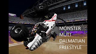 MONSTER MUTT DALMATIAN FREESTYLE  Jacksonville Florida  BeamNG Drive [upl. by Aran]