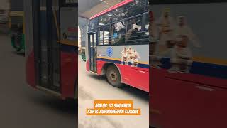 Malur to Sindanur Ksrtc AshwaMedha Classic [upl. by Droc]