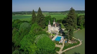 19th C Chateau for sale with lake [upl. by Press]