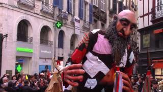 CARNAVAL BAYONNE 2017 ZAN PANTZAR [upl. by Mcclenaghan]