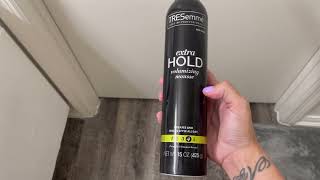 TRESemmé Extra Hold Volumizing Mousse Review [upl. by Ahselef]