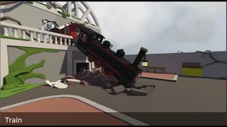 Human Fall Flat  Train level Walkthrough [upl. by Proudlove166]