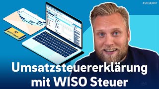 Umsatzsteuererklärung mit WISO Steuer  WISO Steuer Tutorial zur Steuererklärung 2024 [upl. by Kurt]