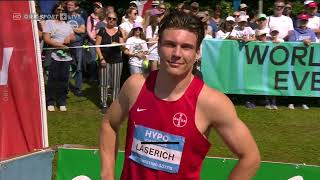 Day 2 Part 1 Hypomeeting Gotzis 2024 Decathlon 110m Hurdles [upl. by Alyahs]