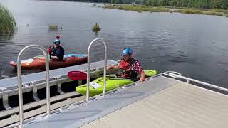 Entering a Kayak Launch Made Easy [upl. by Zechariah849]