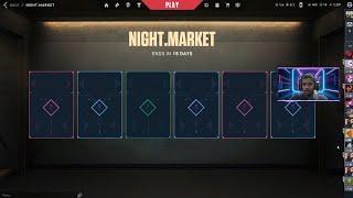 Luckless in Valorant A Night Market Nightmare🤣 [upl. by Ruhnke]