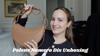 Polene Numero Dix Unboxing how to switch the long and short straps  the Polene price increase [upl. by Pete]