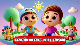 Canción Infantil de la Amistad  Amigos Siempre Juntos  Canciones Divertidas para Niños 👶 👫🎶 🚀 [upl. by Chung]