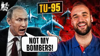 Ukrainian Drones Attacked Russian Nuclear Bombers TU95  Ukraine War Update [upl. by Ecinnaj653]