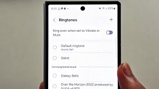 How To Change Ringtone in Samsung Galaxy Z Fold 6 [upl. by Shanan901]