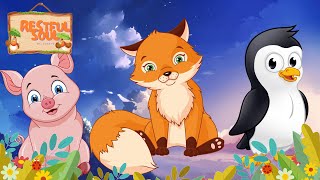 Cute little animals  Pig Fox Penguin  Familiar animals [upl. by Yelrihs385]