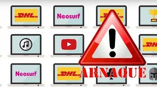 ARNAQUES DHL EXPRESS 2EMEMAIN COMMENT FAIRE ATTENTION [upl. by Romonda]