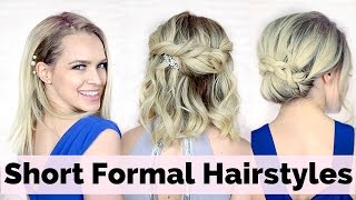 Prom Hairstyles for Short Hair [upl. by Siloum]