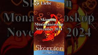 Skorpion LIEBE ❤️ Horoskop November 2024 [upl. by Agata]