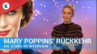 MARY POPPINS RÜCKKEHR  Die Stars im Interview [upl. by Leslee]