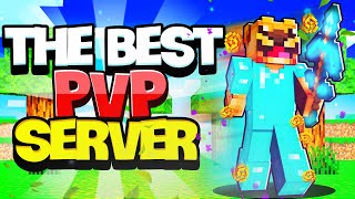 NEW The BEST PVP Server For Minecraft 121 BEDROCK amp JAVA [upl. by Sandor]