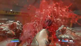 DOOM 2016 Gigabyte RTX 3060 Eagle OC 12GB with AMD RYZEN 5 5600G Gameplay [upl. by Hilten]