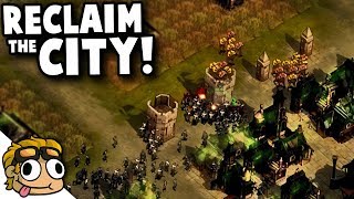 RECLAIMING A CITY from A BILLION ZOMBIES  They Are Billions Custom Map Gameplay [upl. by Silvain798]