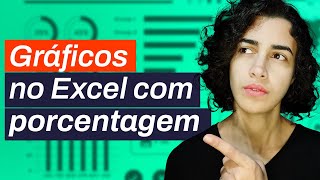 Como exibir porcentagem em gráficos no Excel [upl. by Larson]