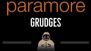 Paramore • Grudges CC 🎤 Karaoke Instrumental Lyrics [upl. by Padraig]