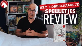 Micro Macro Crime City  Spellen Review  Het Hobbelpaardje [upl. by Isolt]