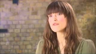 Interview with Keira Knightley for Never Let Me Go [upl. by Nahsab53]