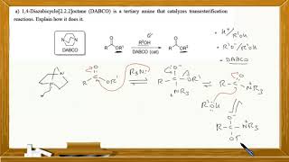 Mecanismo de la transesterificación catalizada por DABCO [upl. by Anailli117]