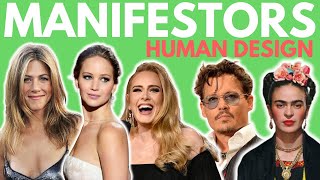 The Truth About Manifestors  Human Design Celebrity Examples [upl. by Suehtomit]