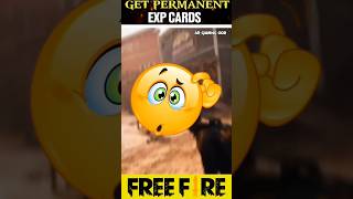 Get Permanent Exp Card In Free Fire  shorts​ freefire​ gametechz​ [upl. by Oflunra]