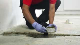 How to repair a hole in a concrete floor  Watco [upl. by Kerby]