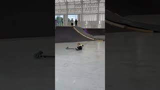 【6m wall dive】【SAKAIMACHI Urban sports park】【Freestyle Scooter】 runatv shorts scooter [upl. by Galloway]