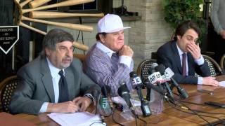 PETE ROSE PRESS CONFERENCE [upl. by Eidnac]