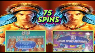 SUPER WIN  60 SPINS AND MORE  MYSTICAL WROLDS MACHINE [upl. by Oicor]