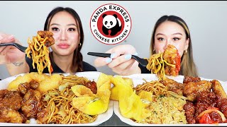 PANDA EXPRESS MUKBANG  PS 💍 😍 SHES ENGAGED [upl. by Catlaina]