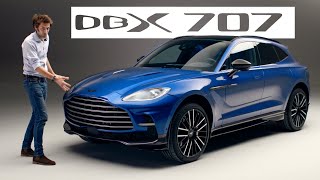 Aston Martin DBX 707 Most POWERFUL Luxury SUV EVER First Look Review  Catchpole on Carfection [upl. by Severson]