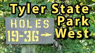 Tyler State Park WEST  Course Breakdown  1936 [upl. by Namhar]