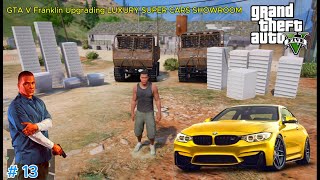 GTA V Franklin Upgrading LUXURY SUPER CARS SHOWROOM [upl. by Arul]