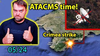 Update from Ukraine  ATACMS Time Important radar in Crimea and many S400s were Hit [upl. by Ellered558]