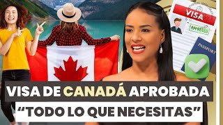 ¡LA CANTIDAD DE DINERO QUE NECESITAS PARA UNA VISA CANADIENSE [upl. by Mal]