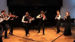 Traditional Irish music  Lilla Akademiens Violin Ensemble [upl. by Jereld623]