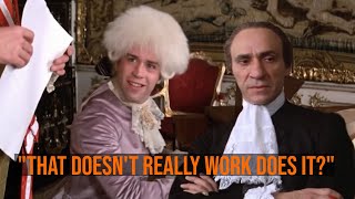 Did Mozart Really Improve on Salieris March Amadeus Analysis and History [upl. by Gnay282]